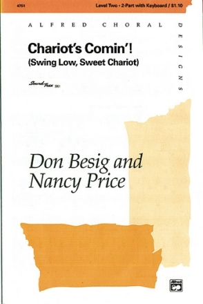Besig, Don & Price, Nancy Chariots Comin' (2-part)  Unison, upper, equal voices