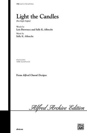 LIGHT THE CANDLES/2 PT-ALBRECHT  Unison, upper, equal voices