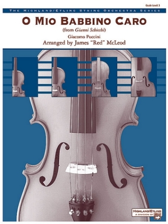 McLeod, James Red O Mio Babbino Caro. Room w/a view (s/o)  String Orchestra