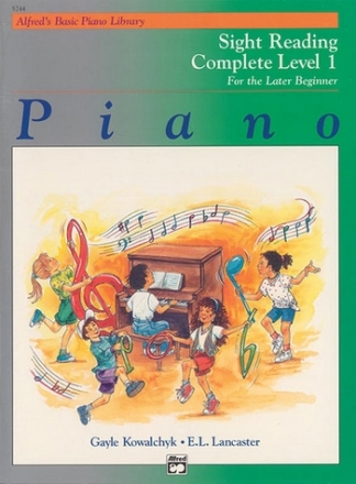 Kowalchyk & Lancaster Alfred's Basic Piano Sight-Reading Cmp 1  Piano teaching material