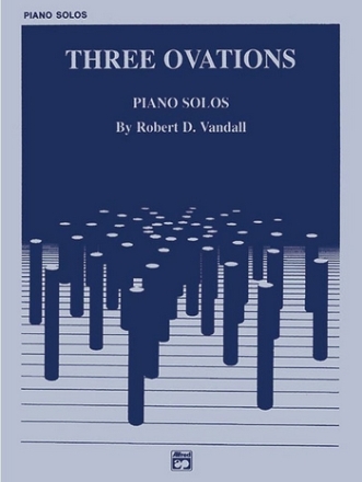 Vandall Three Ovations  Piano teaching material