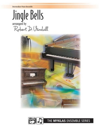 Jingle Bells for 2 or more piano (3 or more players) 6 scores