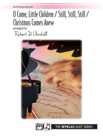 arr. Vandall O Come Little Children Medley) Duet  Piano teaching material