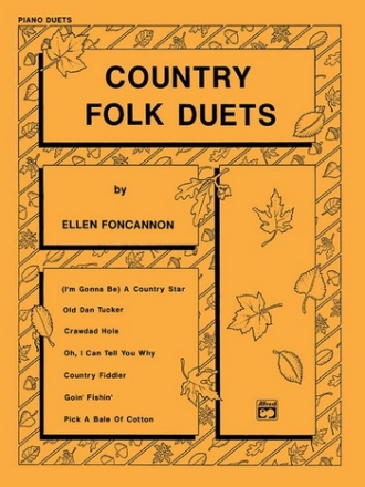 Foncannon Country Folk Duets Duet  Piano teaching material