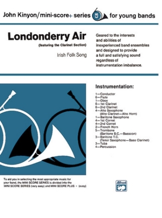 Kinyon, John (arranger) Londonderry Air (concert band)  Symphonic wind band