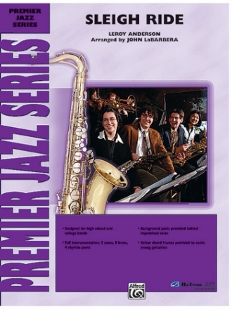 Anderson, L arr. LaBarbera, JSleigh Ride (jazz ensemble) Jazz band