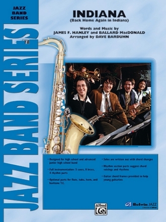 Barduhn, Dave (arranger)Indiana (score) Jazz band