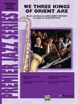 Baylock, Alan (arranger)We Three Kings of Orient Are (score) Jazz band