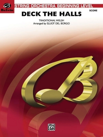 Del Borgo, Elliot (arranger)Deck the Halls (string orchestra) String Orchestra