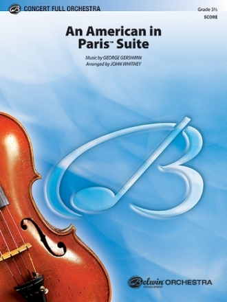 Gershwin, G arr. Whitney, An american in Paris-Suite Full Orchestra Score only