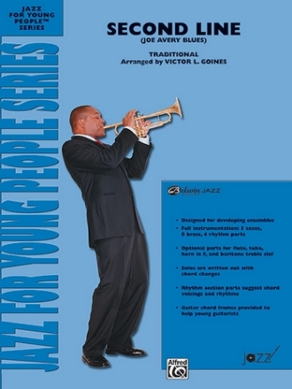 Second Line: for jazz ensemble score and parts
