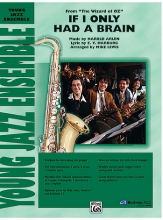 Harburg & Arlen arr. Lewis, MIf I Only Had a Brain (jazz ensemble) Jazz band