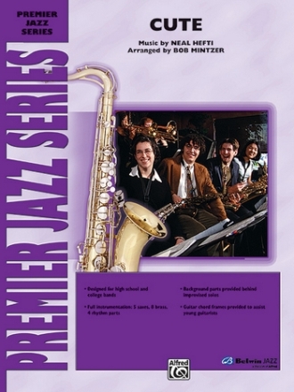 Hefti, N arr. Mintzer, BCute (score) Jazz band