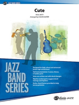 Hefti, Neal arr. Custer, CalviCute (jazz ensemble) Jazz band