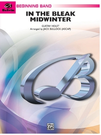 In the Bleak Midwinter for concert band score and parts
