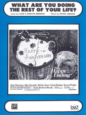 Legrand, MichelWhat Are You Doing The Rest Of Your Life Piano/Vocal/Guitar Singles