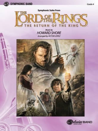 Shore, H arr. Lopez, VLord of the Rings: Return/King (score) Symphonic wind band