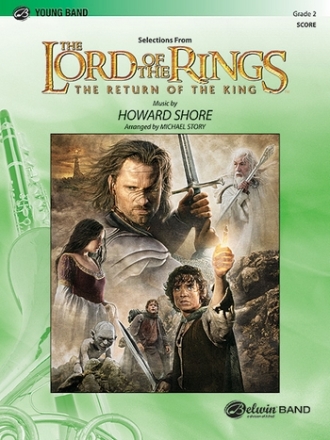 Shore, H arr. Story, MLord of the Rings: Return/King (score) Symphonic wind band