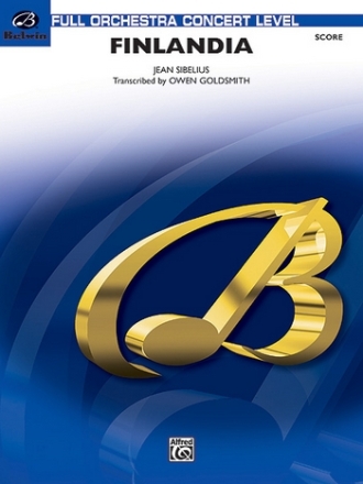Sibelius, J arr. Goldsmith, OFinlandia (score) Full Orchestra