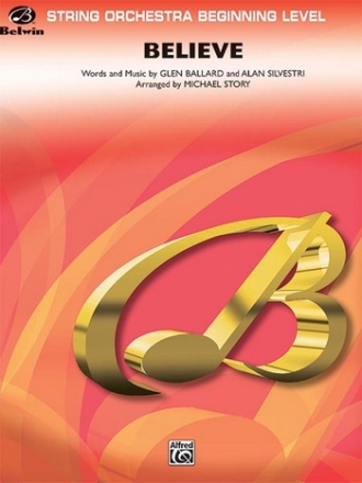 Silvestri, A arr. Story, MBelieve. Polar Express(string orchestra) String Orchestra