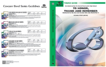 Story, MichaelTo Honor, Thank and Remember (c/band) Symphonic wind band