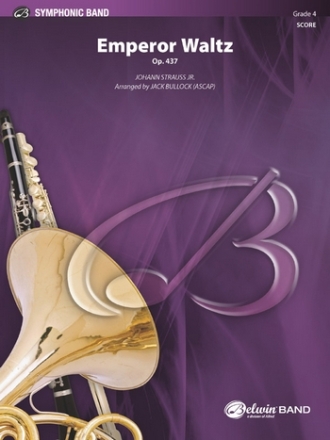 Strauss, J arr. Bullock, JEmperor Waltz, Op.437 (score) Symphonic wind band