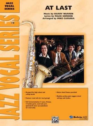 Warren, H arr. Carubia, MAt Last (vocal jazz ensemble) Jazz band