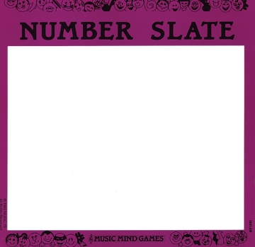 Yurko, MichikoMusic Mind Games: Number Slate Classroom Materials
