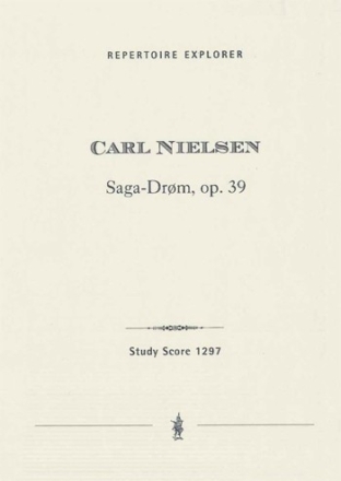 Saga - Drom op.39 fr Orchester Studienpartitur