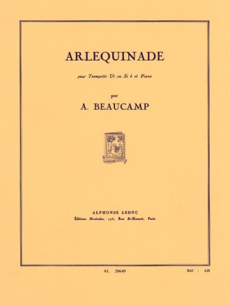 BEAUCAMP ARLEQUINADE TROMPETTE ET PIANO