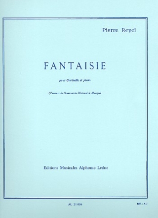 Fantaisie pour clarinette et piano