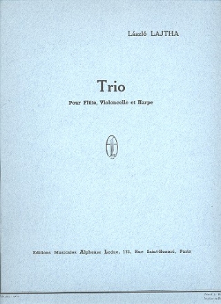 Trio no.1 op.22 pour flte, violoncelle et harpe parties