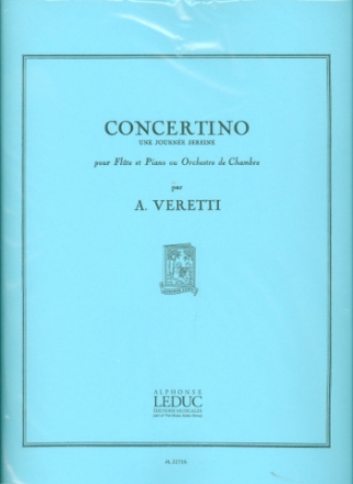 Concertino pour flte et orchestre de chambre pour flte et piano copie d'archive