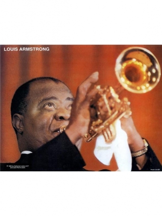 Louis Armstrong  Poster (Planche)