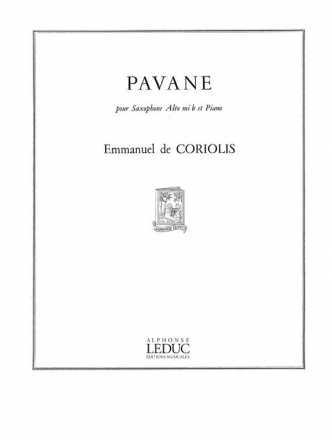 Pavane pour saxophone alto et piano