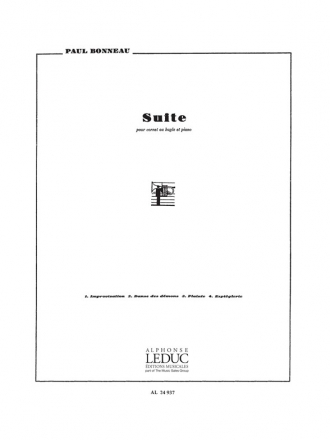 BONNEAU SUITE CORNET OU BUGLE ET PIANO
