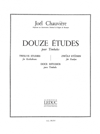 12 tudes pour timbales