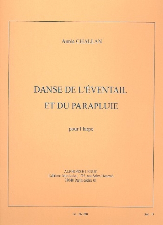 Danse de l'ventail et du parapluie pour harpe
