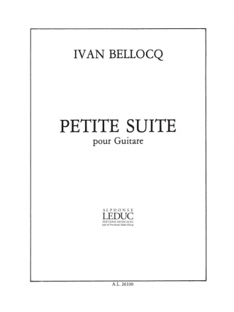 BELLOCQ PETITE SUITE GUITARE