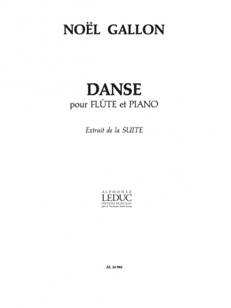 Danse - Extrait de 'Suite' pour flte et piano