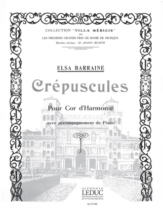 Crpuscules pour cor d'harmonie et piano