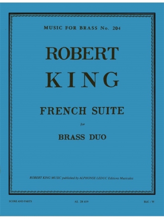 French Suite for trumpet and baritone or horn score and parts