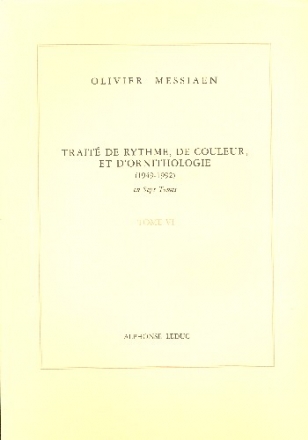 Trait de rythme, de couleur, et d'ornithologie vol.6