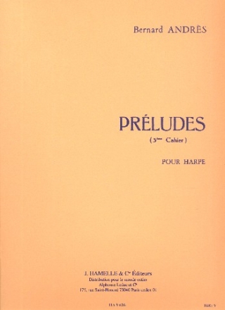 Preludes vol.3 pour harp