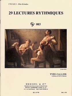 CALLIER 29 LECTURES RYTHMIQUES CYCLE 3/FIN D'ETUDES CY003