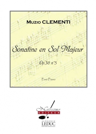 CLEMENTI M. SONATINE EN SOL MAJEUR OP36N05 PIANO