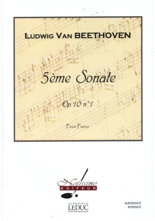 Sonate no.5 op.10,1 pour piano