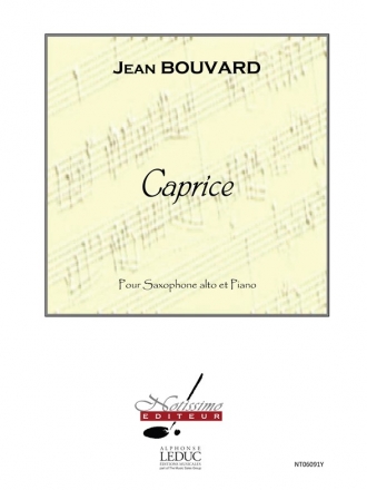 BOUVARD CAPRICE SAXOPHONE MIB ET PIANO