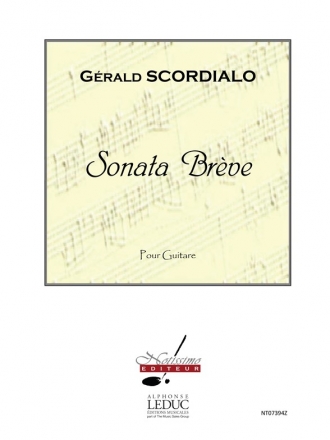 SCORDIALO SONATA BREVE GUITARE SEULE