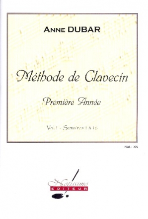Mthode de clavecin - permire anne vol.1